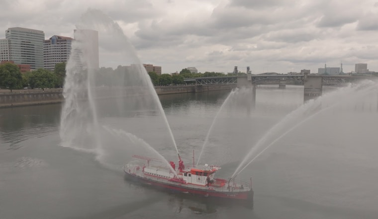 Portland Honors Retiring Fireboat David Campbell with Commemorative Ceremony at Maritime Museum