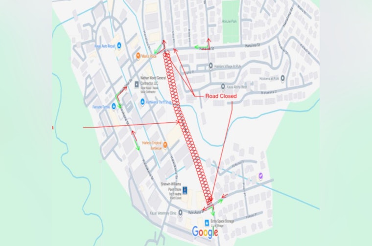 Puhi Traffic Alert, Road Closure on Puhi Road until 2026 for Major Upgrades