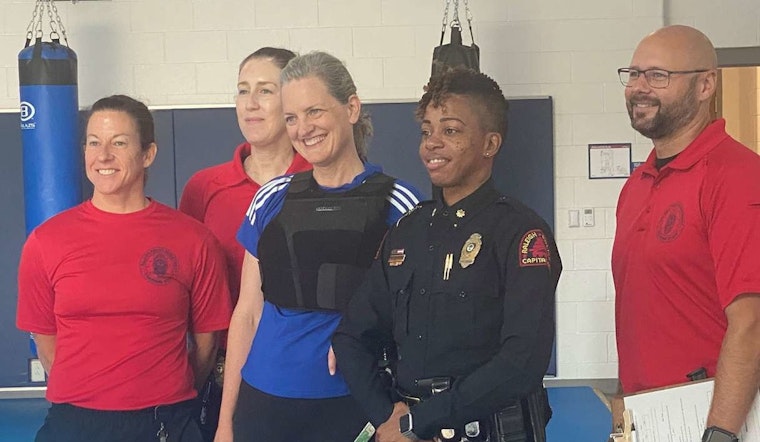 Raleigh Mayor Janet Cowell Successfully Completes Police Academy Fitness Test, Demonstrating Solidarity with Law Enforcement