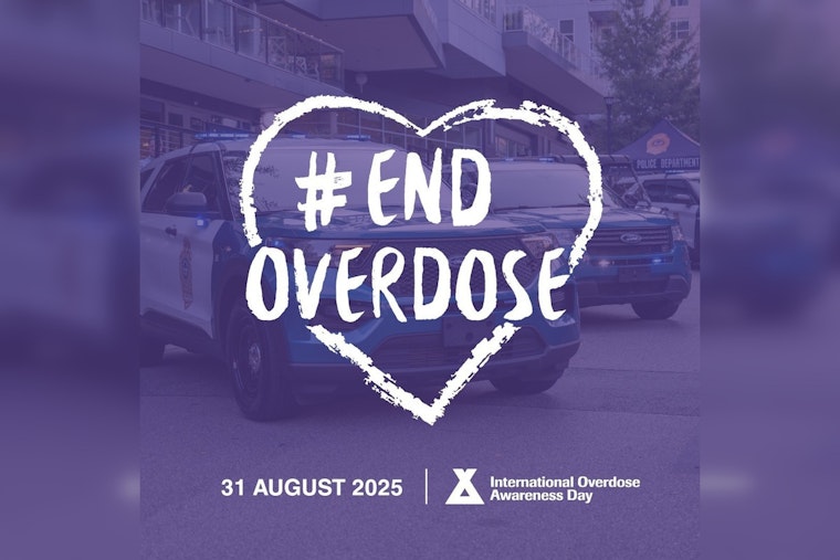 Raleigh Police Department Marks International Overdose Awareness Day, Vows to "End Overdose" in Local Community