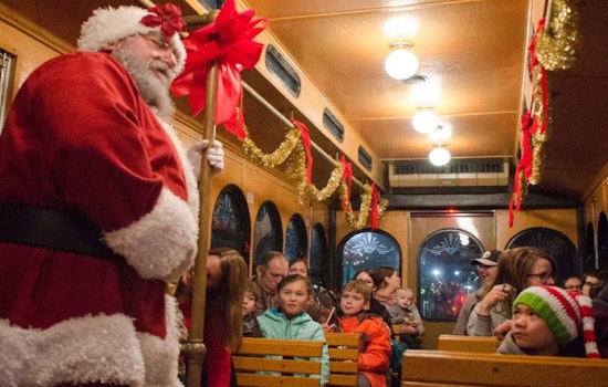 Raleigh's Mordecai Park Transforms into Winter Wonderland with Santa's Trolley Rides This December