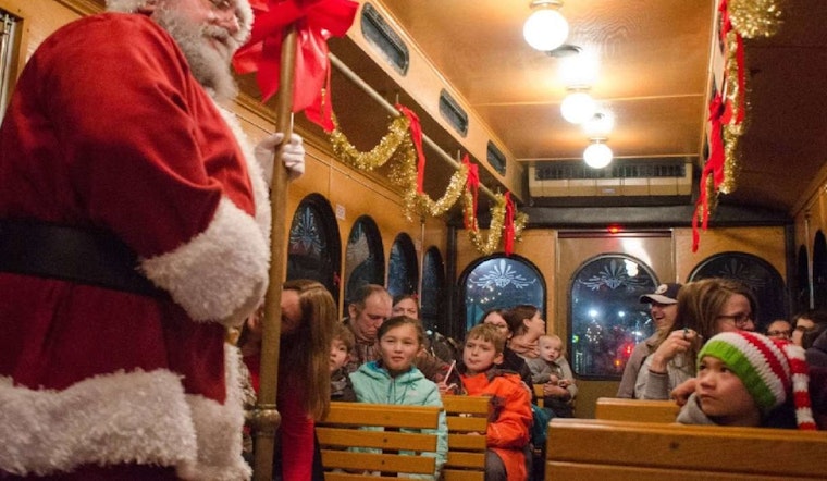 Raleigh's Mordecai Park Transforms into Winter Wonderland with Santa's Trolley Rides This December