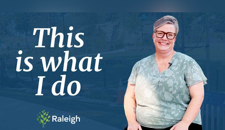 Raleigh's "This is What I Do" Series Honors Stormwater Specialist Lori Tanner's Behind-the-Scenes Service