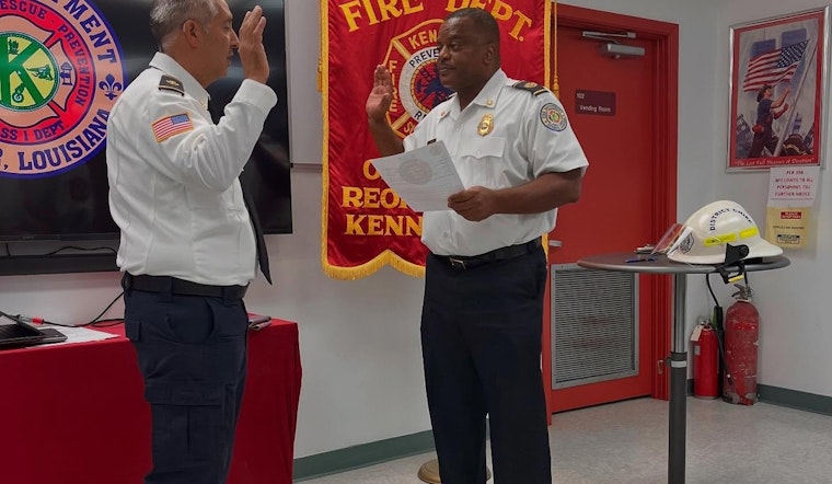 Ralph Michel Promoted to District Chief of Kenner Fire Department Amidst Praise for Leadership and Service