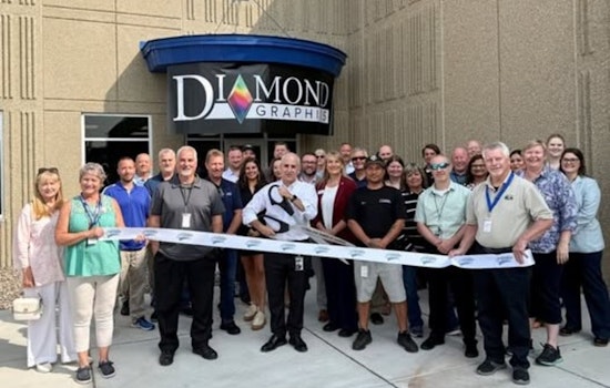 Ramsey Celebrates Economic Growth as Diamond Graphics Unveils Major Facility Expansion