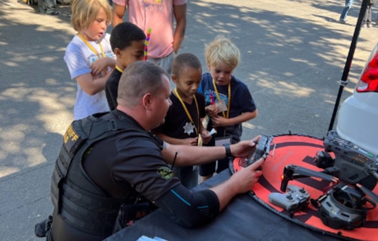 Rancho Cordova Police Showcase Drone Tech to Local Youth, Enhancing Safety and Efficiency