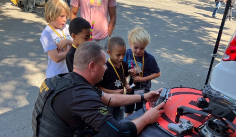 Rancho Cordova Police Showcase Drone Tech to Local Youth, Enhancing Safety and Efficiency