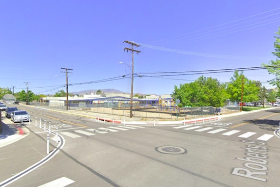 Reno Unveils Artistic Asphalt Mural to Boost Pedestrian Safety Near Elementary School