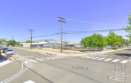 Reno Unveils Artistic Asphalt Mural to Boost Pedestrian Safety Near Elementary School