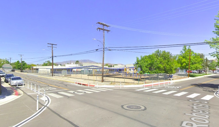 Reno Unveils Artistic Asphalt Mural to Boost Pedestrian Safety Near Elementary School
