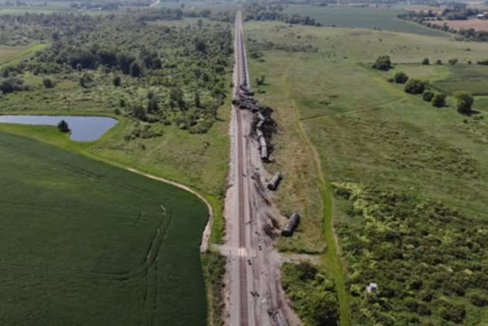 Repeat Derailment in Reeseville, Canadian Pacific Train Spills Crude Oil, No Injuries Reported