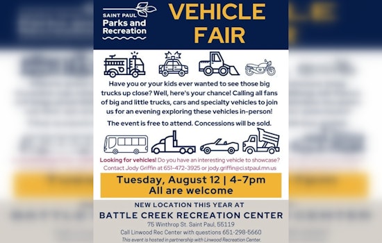 Rev Up Your Engines: Linwood Recreation Center in Saint Paul to Host Community Vehicle Fair