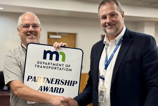 Rice County and County Engineer Celebrated with MnDOT's 2025 Partnership Award for Transportation Collaboration