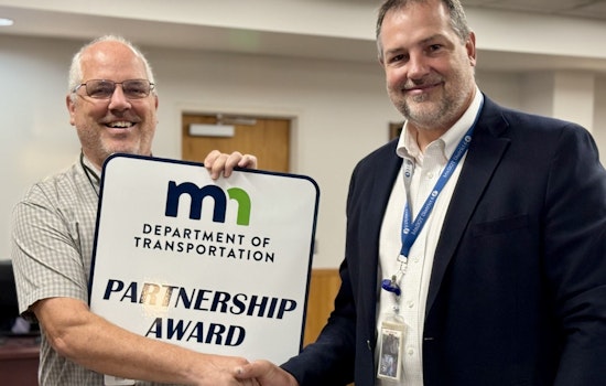 Rice County and County Engineer Celebrated with MnDOT's 2025 Partnership Award for Transportation Collaboration
