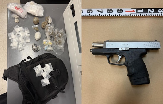 Richmond Traffic Stop Leads to Arrest of Felon for Narcotics Possession and Unlawful Firearm