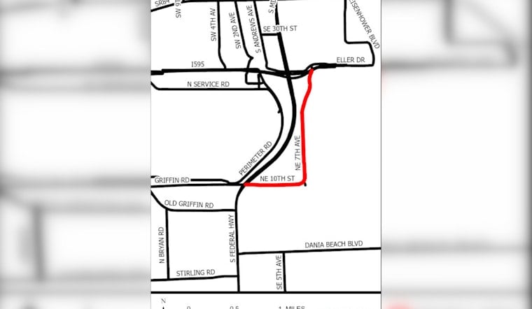 Roadway Drainage Maintenance to Affect Commuters in Fort Lauderdale and Dania Beach