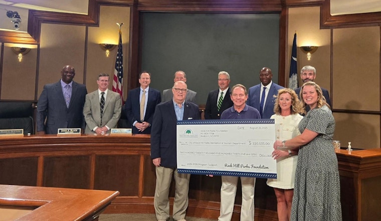 Rock Hill Parks Foundation Donates Over $220K for Local Parks and Recreational Improvements