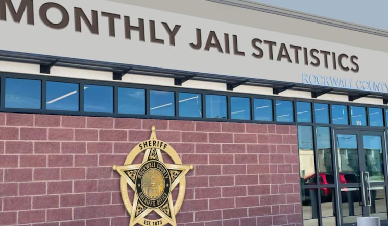 Rockwall County Detention Center Stats: 310 Bookings, 275 Releases in July 2025