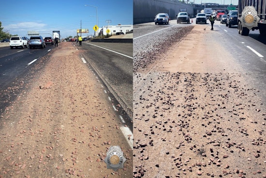 Rocky Road Ahead: Quick Response by Denver Teams Clears I-25 Obstruction Near Alameda