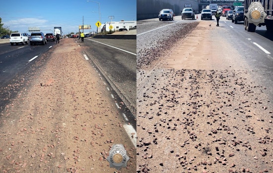 Rocky Road Ahead: Quick Response by Denver Teams Clears I-25 Obstruction Near Alameda