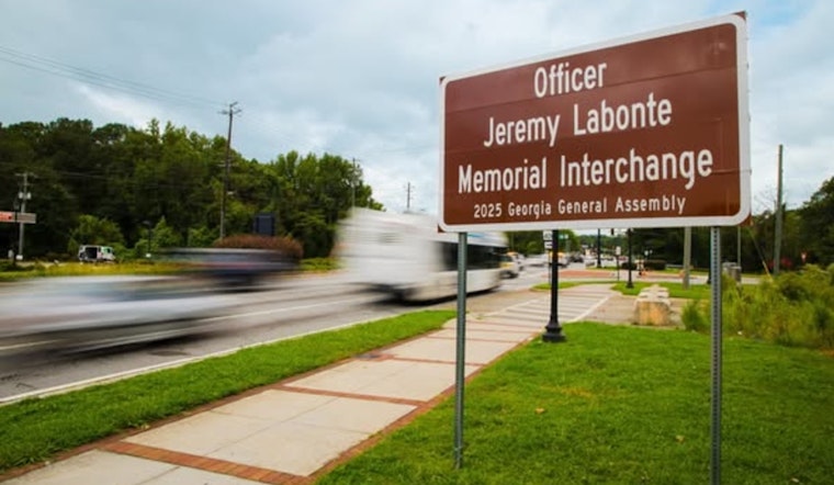 Roswell Honors Fallen Officer Jeremy Labonte with Intersection Renaming at Georgia 400 and Holcomb Bridge Road