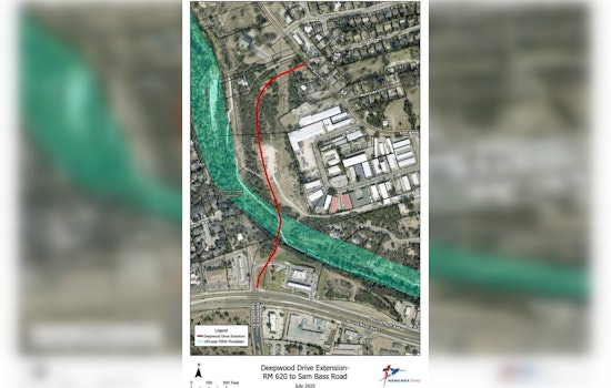 Round Rock Council Approves $831K Engineering Contract for Deepwood Drive Extension Project