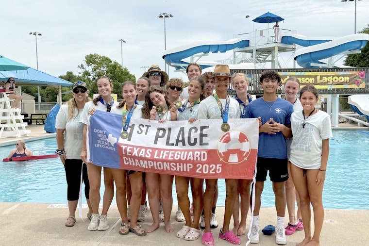 Round Rock Lifeguards Make History with Third Consecutive Win at Texas Lifeguard Competition