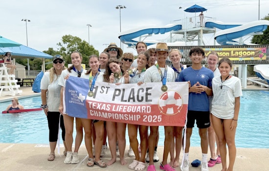 Round Rock Lifeguards Make History with Third Consecutive Win at Texas Lifeguard Competition
