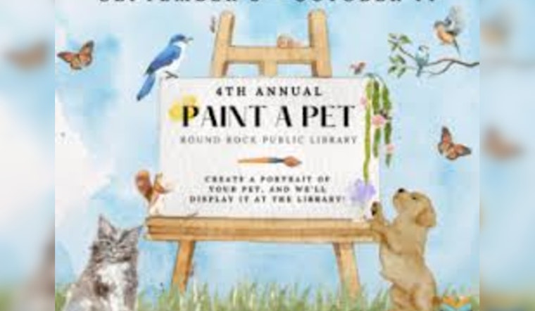 Round Rock Public Library Calls for Submissions to 4th Annual Paint Your Pet Art Show