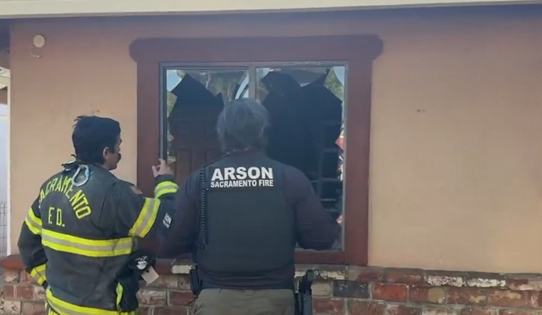 Sacramento Community and Firefighters Rescue Man and Rabbits Amid 63rd St. Kitchen Fire