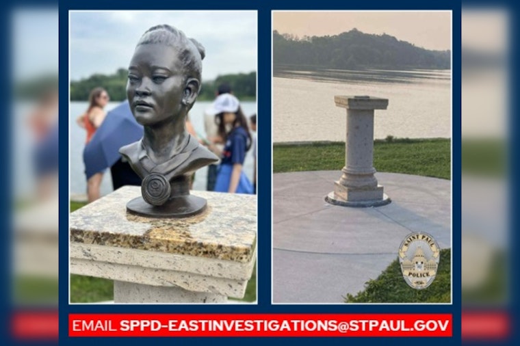 Saint Paul Rallies to Recover Stolen Statue of Olympic Gymnast Suni Lee