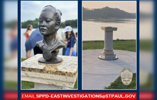 Saint Paul Rallies to Recover Stolen Statue of Olympic Gymnast Suni Lee