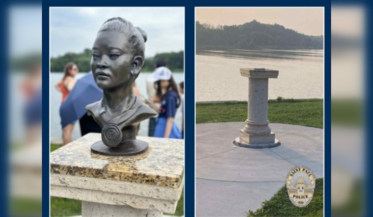 Saint Paul Rallies to Recover Stolen Statue of Olympic Gymnast Suni Lee
