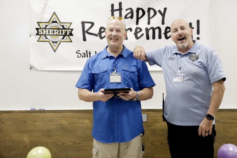 Salt Lake County Sheriff's Office Celebrates Dedicated Nurse Jon Poore's Retirement After 20+ Years of Service
