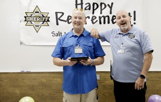 Salt Lake County Sheriff's Office Celebrates Dedicated Nurse Jon Poore's Retirement After 20+ Years of Service