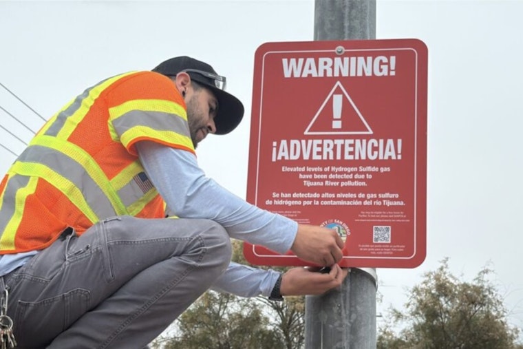 San Diego County Installs Health Risk Warning Signs Along Tijuana River Valley Due to Pollution