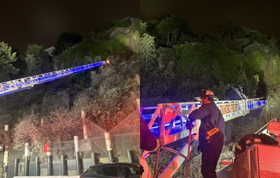 VIDEO: San Francisco Firefighters Heroically Rescue Individual After 50-Foot Cliff Fall