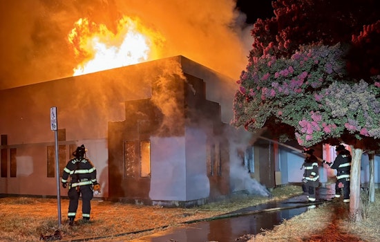 San José Firefighters Tackle Blazing Inferno at Historic MACSA Youth Center, Classes at Adjacent School Canceled
