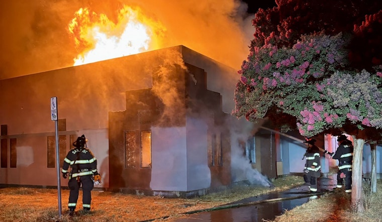 San José Firefighters Tackle Blazing Inferno at Historic MACSA Youth Center, Classes at Adjacent School Canceled