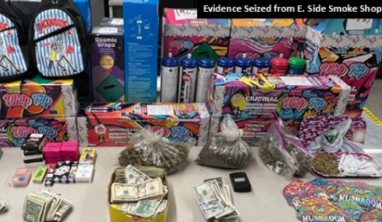 San José Police Raid Four Smoke Shops, Seize Drugs and Arrest Five in Major Crackdown