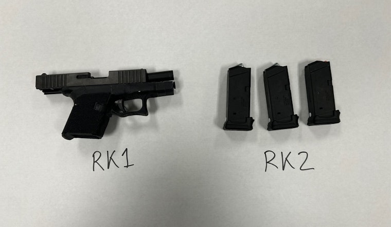 San Rafael Traffic Stop Uncovers "Ghost Gun," Leads to Felony Arrest