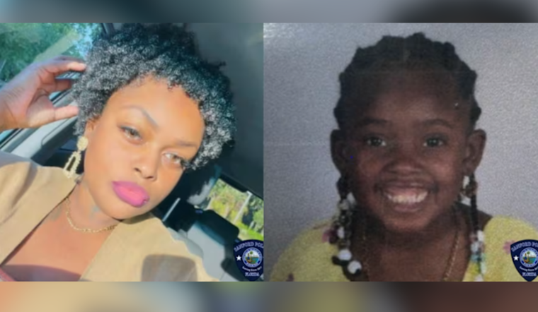 Sanford Police Issue Alert for Missing Mother and Daughter Last Seen in Orlando Area