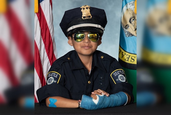 Seattle Police Department Honors Young Leukemia Survivor as "Chief for a Day"