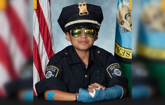 Seattle Police Department Honors Young Leukemia Survivor as "Chief for a Day"