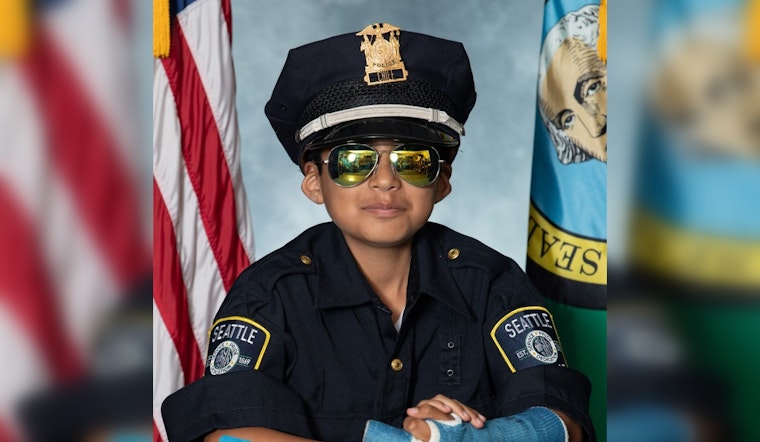 Seattle Police Department Honors Young Leukemia Survivor as "Chief for a Day"