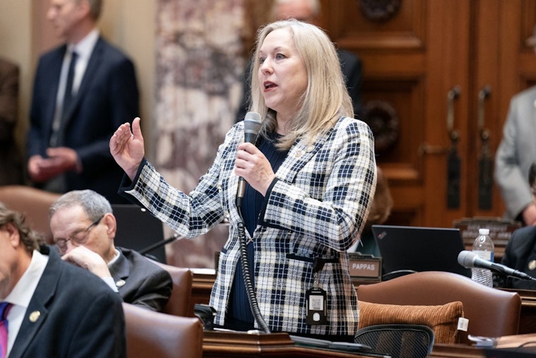 Senator Judy Seeberger Honored as “Legislator of Distinction” by League of Minnesota Cities for Infrastructure Efforts