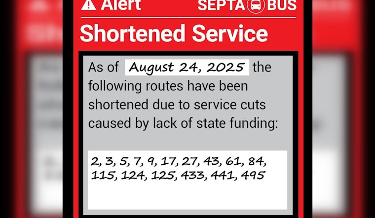 SEPTA Announces Significant Service Cuts Amid Budget Crisis, Impacting Philadelphia Commuters