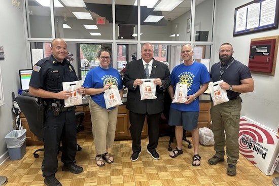 Sevierville Sunrise Rotary Club Partners with Tennessee State Bank and Publix to Support Sevier County Deputies with "Go Bags"