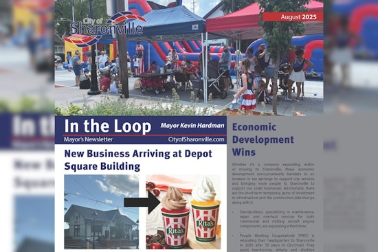 Sharonville Mayor's Newsletter Sparks Excitement with Tease of Major Updates