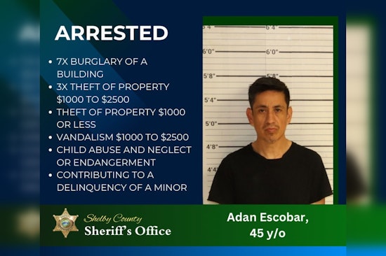 Shelby County Deputies Arrest Two Suspects Amid Southeast Apartment Complex Burglary Spree